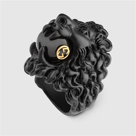 gucci lion ring replica|gucci lion ring with pearl.